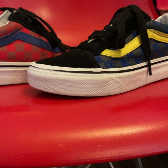 Vans old School multi colored US kids size 12.5 - Picture 5 of 7